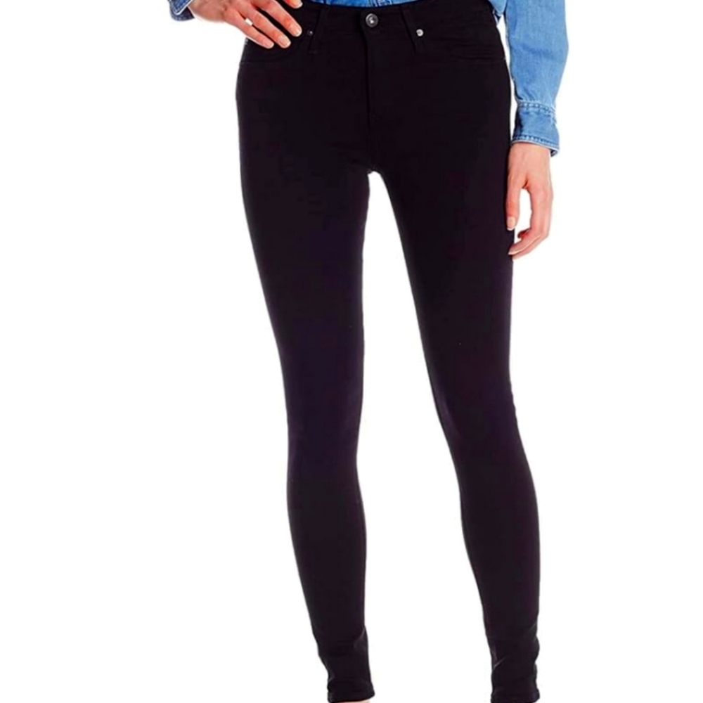 Adriano Goldschmied solid dark black the legging supper skinny 210$